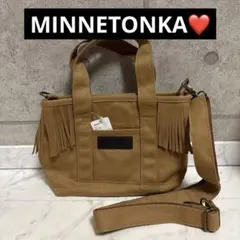 ミネトンカ　2WAY トートバッグ　ショルダー　新品未使用品