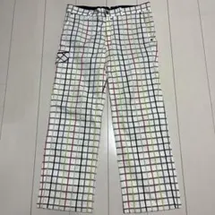 Heal Creek チェック柄パンツ カラフル ゴルフパンツ