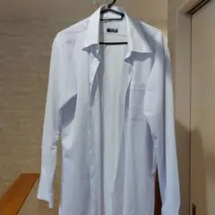 パープル ワイシャツ 長袖　LES MUES　ノンアイロン