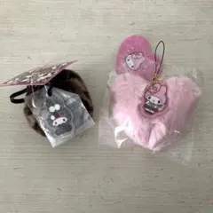 サンリオ　マイメロディ　ファーストラップ＆ファーチャーム　２点セット