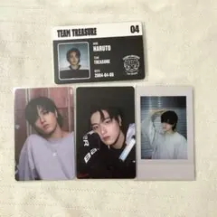 treasure ハルト トレカ シーグリ 2025 ポラロイド チェキ