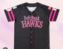 ソフトバンクホークス ピンクフルユニフォーム Sサイズ