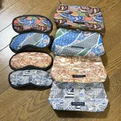 タイ航空JIM THOMPSON アメニティポーチ・アイマスク 4点セット