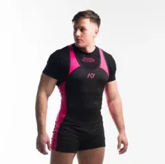 A7 Luno Men's Singlet - Flamingo新品XL