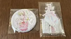 キュアズキューン Amazon映画特典 アクリルスタンド 缶バッジ