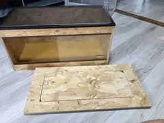 소형 파충류용 OSB 목재 사육 케이지