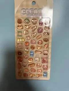 正規品　クリアぷくぷくキャンディーシール 吉田産業　パン　クマ　ドーナツ