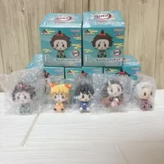 一番くじ 鬼滅の刃 鬼の棲む街 E賞 ちょこのっこ フィギュア コンプ