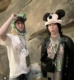 Mrs. GREEN APPLE大森元貴着用　アンリラクシングTシャツ　茶色　M