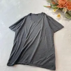 セオリーtheory シルクコットン　半袖Tシャツ（M）グレー　春夏　上質素材のサムネイル