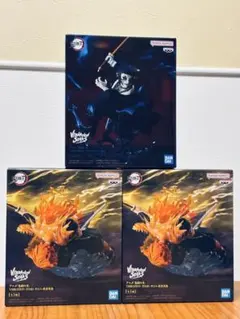 [未開封 送料込み]鬼滅の刃 我妻善逸 獪岳 3体セット