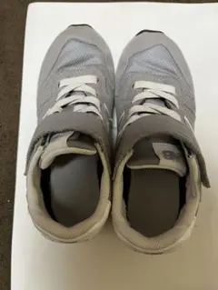 ニューバランス　373 スニーカー　キッズ　19cm グレー