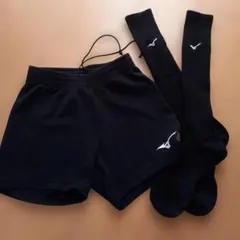 Mizuno バレーボール パンツ ソックス セット　L