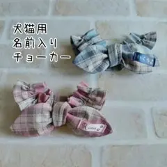 이름이 새겨진 초커