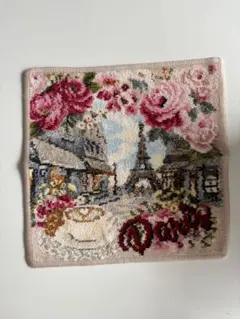 FEILER エッフェル塔 花柄 ハンカチ