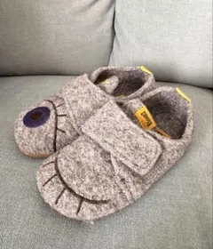 CAMPER⭐︎カンペール　TWINS ウインク刺繍 16.5cm グレー