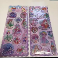 人魚姫水シール4シートセット