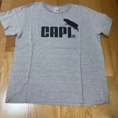 CAPI プリント 半袖Tシャツ グレーのサムネイル