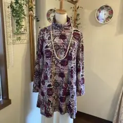 ハイネックチュニック