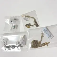 ネックレス＆ピアス　4点セット