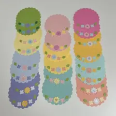 メッセージカード　22枚　クラフトパンチ