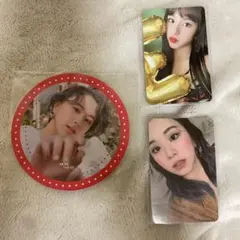 TWICE チェヨン トレカ コースター