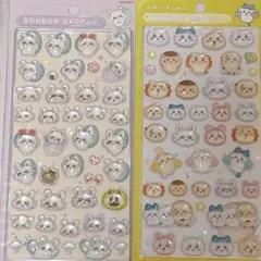 正規品 ボンボンドロップシール ちいかわ ニコニコ モモンガ ポーズ