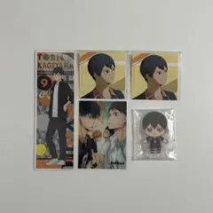 ハイキュー!! 影山飛雄 クリアカード ロングステッカー クリアスタンド