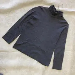 ユニクロ　ソフトタッチタートルネックT　長袖　レディース　ｈ-00047