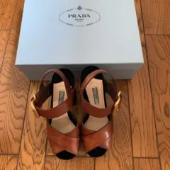 お値下げ！美品　RRADA スエードサンダル