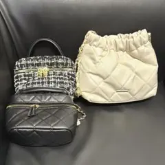 SHEINショルダーバッグ バニティバッグ 3点セット