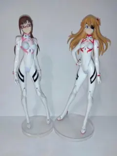 一番くじ 式波・アスカ・ラングレー 真希波・マリ・イラストリアス フィギュア