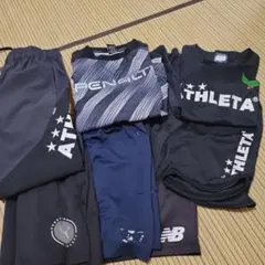 キッズ　サッカーウェアセット