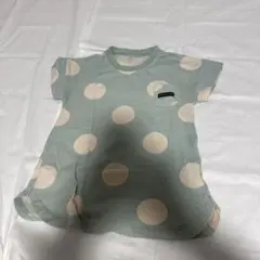 水玉模様 半袖Tシャツ サイズ95
