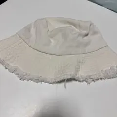 ホワイト バケットハット