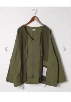 niko and...be with M ミリリメイクジャケット　カーキ