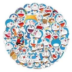 【☆新品未使用☆】ドラえもん　フレーク シール 50枚　ステッカー