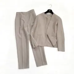 23年 PLST サイズ違 M/XL セットアップ ノーカラージャケット パンツ