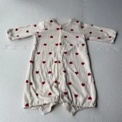 ハート ロンパース 50〜60 西松屋