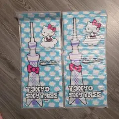東京スカイツリー×キティちゃん　ウォールポケット　2つセット　せのサムネイル