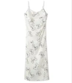 (新品)FRAY I.D ドレープサテンキャミソールワンピース