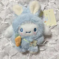 シナモロール マスコットホルダー ふっくらおみみのうさぎの会 サンリオ お顔厳選