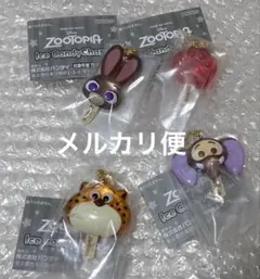 カプセルトイ ズートピア アイスキャンディチャーム 4点セット