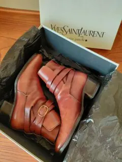 【*）様 廃盤 YVES SAINT LAURENT イヴサンローラン ジョニー yves saint laurent イブサンローラン ジョニー ヒールブーツ