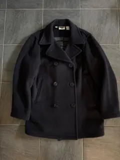 DKNY ウールPコート　ネイビーブラック