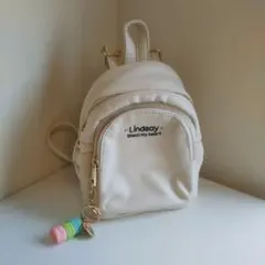 新品未使用　Lindsay ミニリュック 　バッグ　女の子　ジュニア　ナルミヤのサムネイル