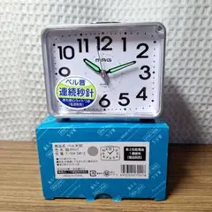 新品 アナログ目覚まし時計　ベル太郎 T-704SM-Z