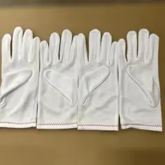 フォーマル用白手袋2双セット サイズ‥L