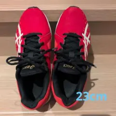 asics LAZERBEAM スニーカー レッド23cm