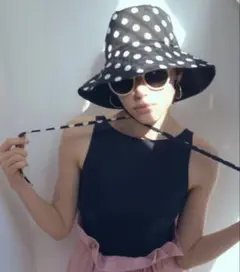 Dot Reversible bucket Hat [23HI-C007]